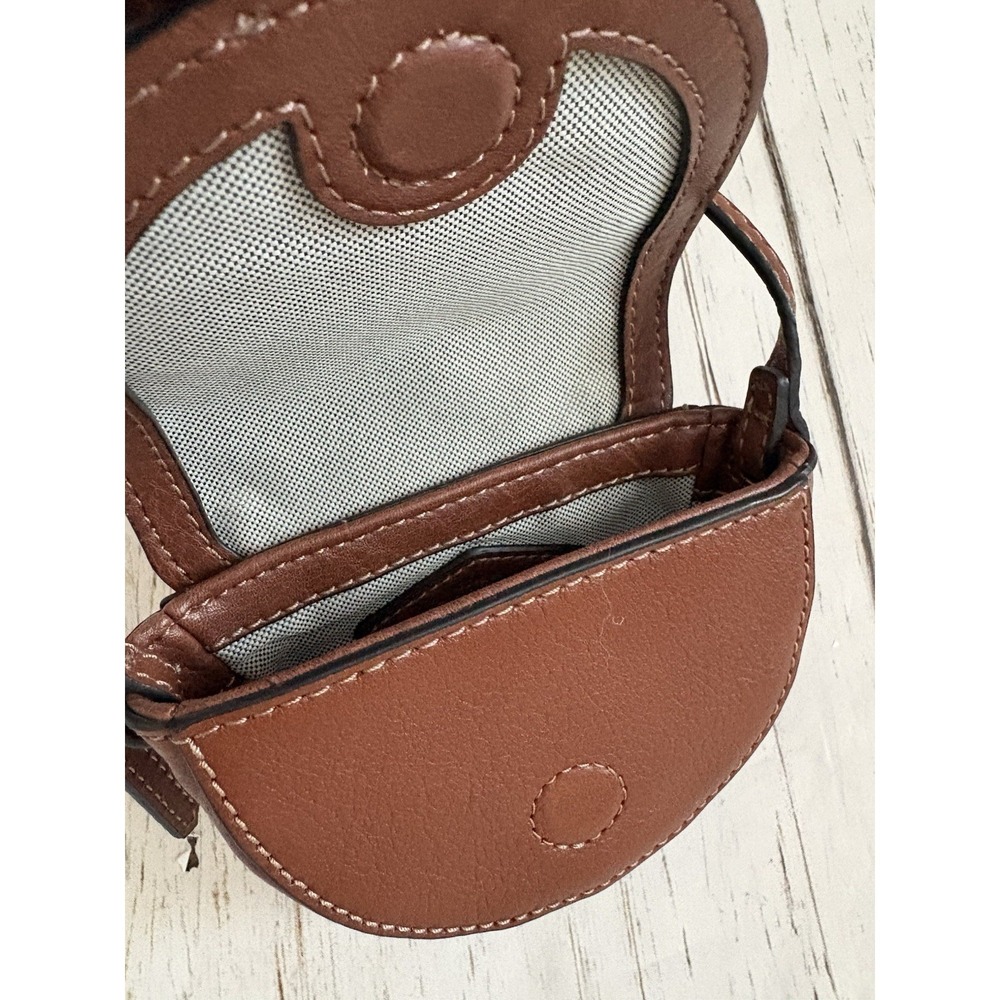 Fossil Women's Harwell Leather Flap Crossbody Purse Handbag Size Small - Picture 4 of 5